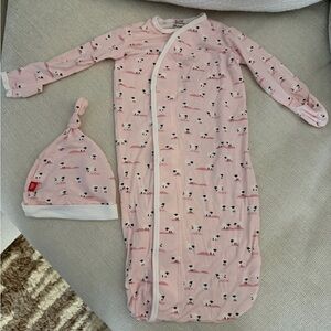 Magnetic Me Pink Sleep Sack with Hat